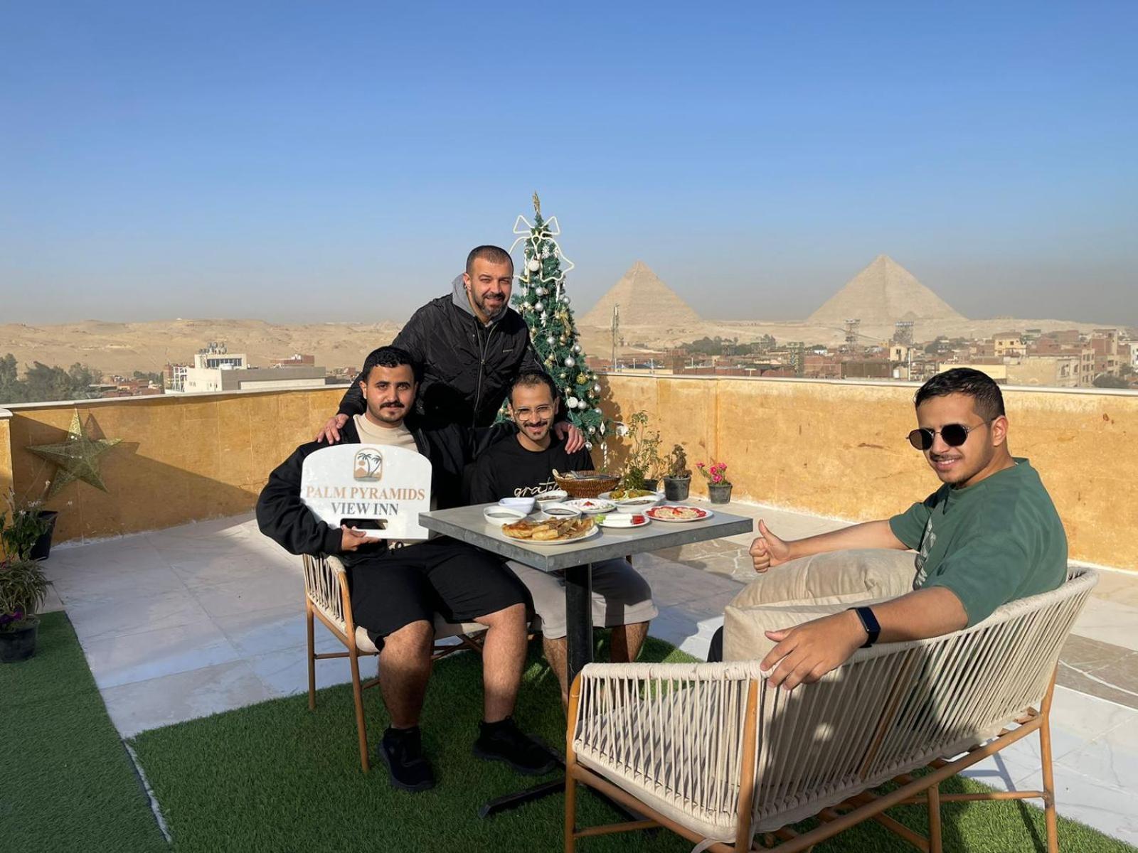 Palm Pyramids View Hotel Kafrat al Jabal Exterior foto