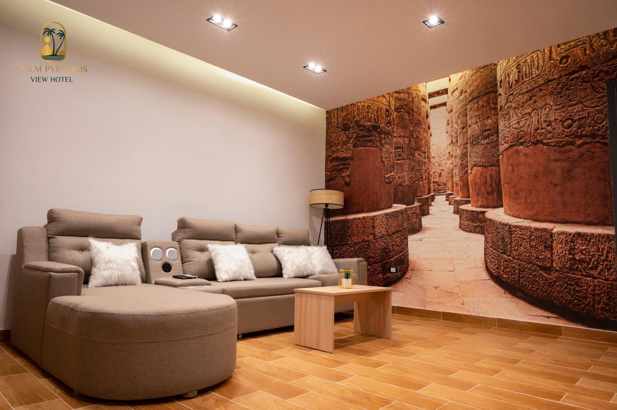 Palm Pyramids View Hotel Kafrat al Jabal Exterior foto